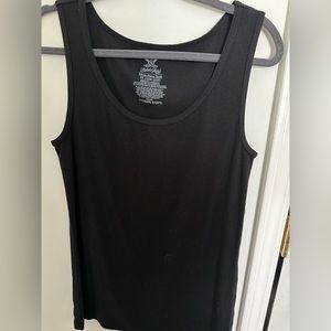 Faded Glory Black Tank size 2X (18W-20W)